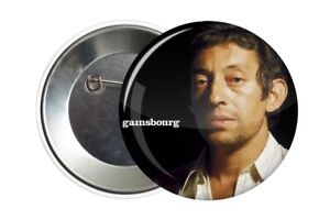 Badge Pin Button 38 mm Serge Gainsbourg