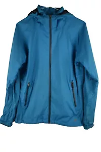 Columbia Mens Blue Omni Heat Titanium Windbreaker Jacket Size M - Picture 1 of 10