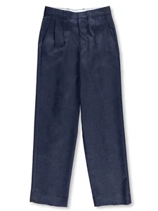 Rifle “Flannel” Pleated Pants (Prep Sizes 28" – 32") Color: navy Size: 28w x 31l - Picture 1 of 1