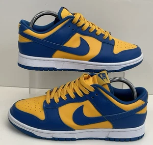 Nike Dunk Low UCLA Trainers UK 8 Blue & Yellow EUR 42.5 DD1391-402 - Picture 1 of 17