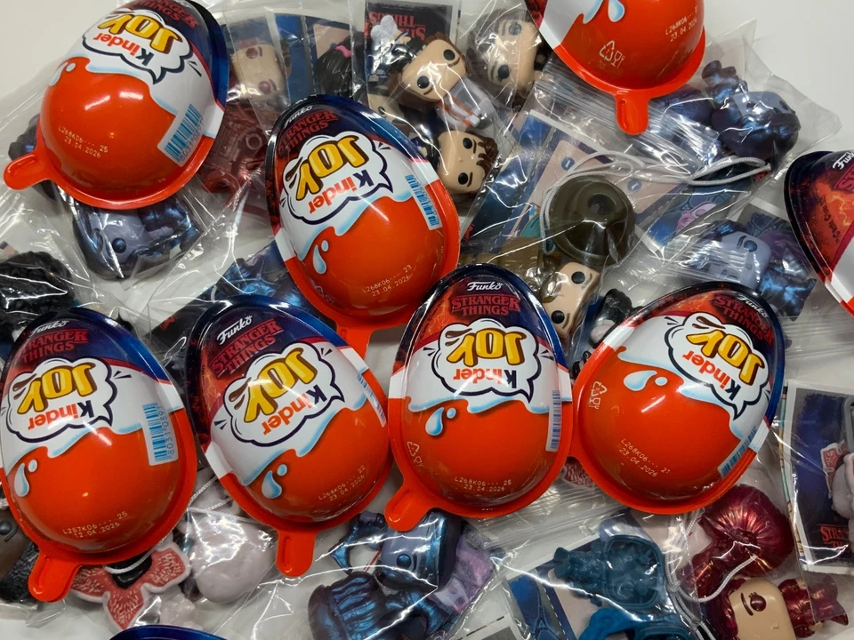 Kinder Joy 2025 STRANGER THINGS Funko (*NOT AVAILABLE IN UK SHOPS*) CHOOSE - Image 1 of 1