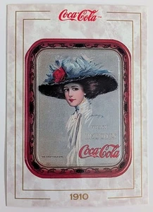 1993 Coca-Cola Collector's Card #16 Replica From 1910 SERVING TRAY Advertising - Picture 1 of 2