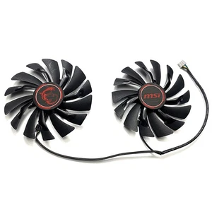 Graphics Card Fan for MSI R9 390X 390 380/R7 370 GAMING Graphics Card Spare Part - Afbeelding 1 van 7