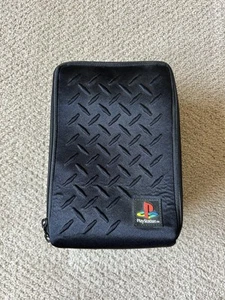 Rare Vintage Sony Playstation PS1 Game CD Zipper Holder Carrying Case Square - Bild 1 von 5