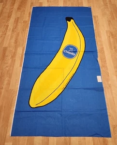 Banner de tela publicitaria vintage Chiquita Banana 36” X 70” ¡Raro! - Imagen 1 de 6