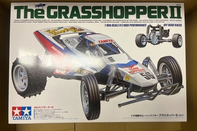 Tamiya Electric RC Car Series No.643 1/10 RC Grasshopper II (2017) 58643 New ... - Photo 1/4