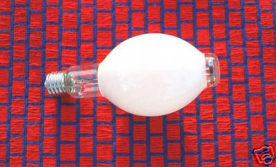 400 watt MERCURY VAPOR light BULB MV400 E39 mogul base BT37 H33 400DX WH 400w - Image 1 of 1