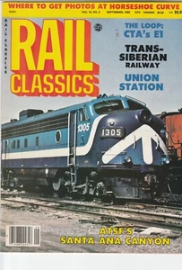 Revista Rail Classics edición de septiembre de 1983 - Imagen 1 de 1