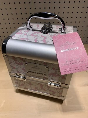 SANRIO HELLO KITTY IMPRESIONES TOCADOR SLAYCUBE MAQUILLAJE VIAJE TREN ESTUCHE Foto 1 de 4