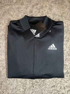 NUEVA Chaqueta Bomber Adidas Negra Niño Talla Mediana 10-12 Foto 1 de 4