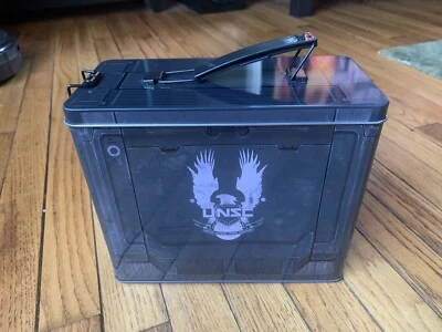 Loot Crate Dec 2015 Halo 5 Guardians Ammo Crate Tin Lunch Box - Image 1 of 3