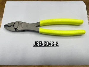 Snap-on Tools USA NEW HI-VIZ Soft Grip 9" Wire Terminal Crimping Tool 29ACFHV - Picture 1 of 7