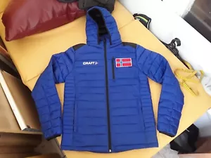 CRAFT NORWAY Marca Olímpica Equipo HOMBRE Talla S Chaqueta Parka Cross Country - Imagen 1 de 5