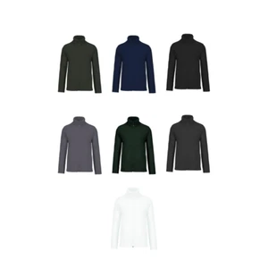 Kariban Falco Giacca in Micropile con Zip (K911) - Abbigliamento Invernale Casual per Adulti - Foto 1 di 21