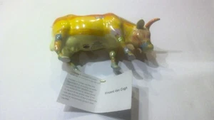 Cow Parade Van Cogh (Vincent Van Gogh) #9174 Retired COW FIGURINE - Picture 1 of 4