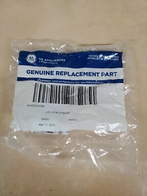 Golpeador de bloqueo de tapa de lavadora GE WH02X24399 - Nuevo stock antiguo  Foto 1 de 4