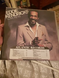 EDDIE KENDRICKS LOVE KEYS LP 1981 PROMO NEAR MINT VINYL EXCELLENT COVER - Imagen 1 de 12