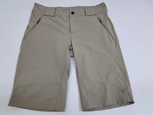 Columbia Titanium Omni-Dry Womens Khaki Nylon Cargo Shorts Size 8/12 #4453 - Picture 1 of 13