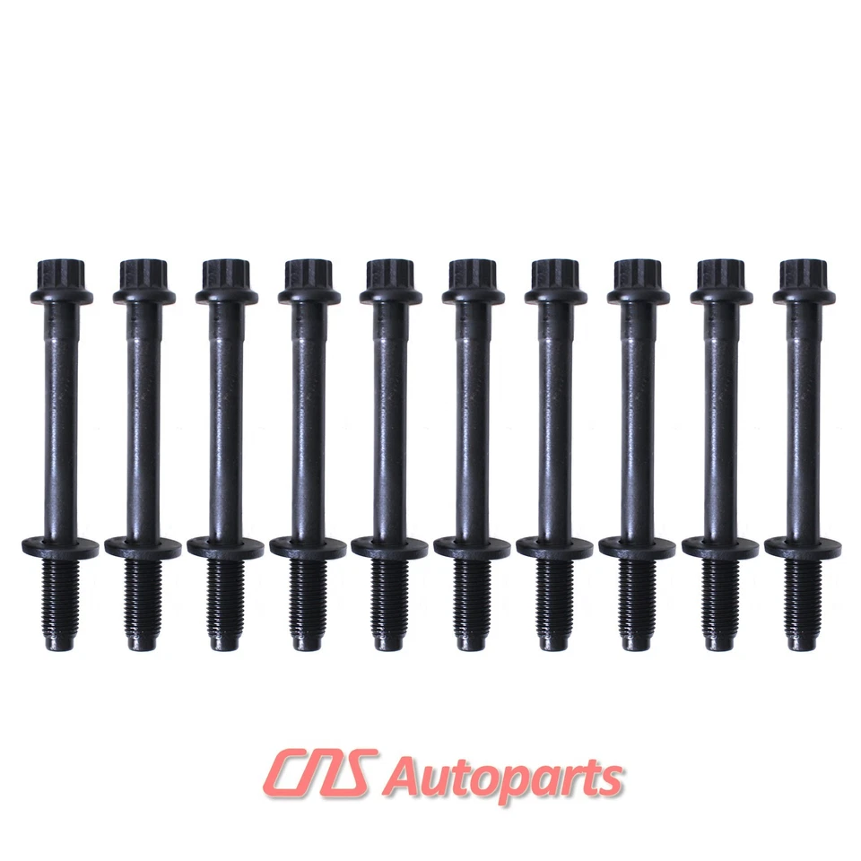 Cylinder Head Bolts 99-06 Fits Hyundai Sonata Kia Opitma 2.4L DOHC "G4JS" Foto 1 de 1