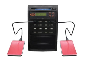 Duplicateur USB Systor 1:15 pour disques durs externes portables alimentés par USB/SSD - Photo 1/5