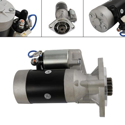 Starter Motor 12V For Komatsu PC35 PC40 C50 SK815 SK714 4D88E 129136-77011 - Image 1 of 4