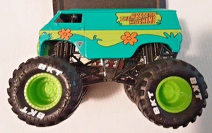 Hot Wheels Spin Master Monster Jam Scooby Doo Mystery Machine Van Truck 1/64 - Picture 1 of 5