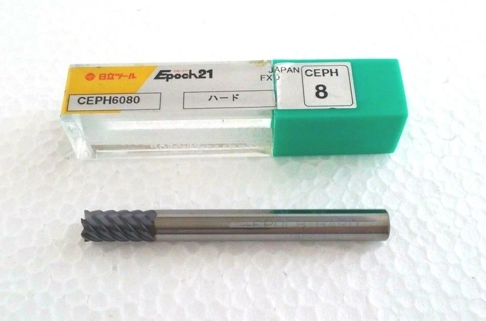 Screw CEPH6080 CEPH8 Mitsubishi Hitachi tool Epoch 21 Hard end mill CARBIDE S24 - Image 1 of 4