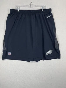 NFL Nike Philadelphia Eagles Mesh Shorts Mens 4XL Black Athletic Super Bowl - Picture 1 of 12