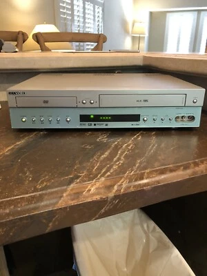 GoVideo SOYO DV2130 VCR-DVD - Silver WORKING WITH REMOTE!! - Image 1 of 4