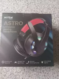 Viper Vibe Gaming Headset With Microphone New In Box Xbox One PS4 LED ILLUMINATE - Picture 1 of 5