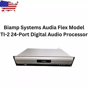 Biamp Systems Audia Flex Model TI-2 24-Port Digital Audio Processor - Picture 1 of 10