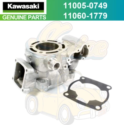 Juego de juntas base originales Kawasaki KX85 KX 85 cilindro conjunto jarra 11005-0749 Foto 1 de 4