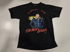 George Strait Lead On Concert Tour Shirt Size XL - Picture 1 of 4