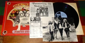 STATUS QUO DOG OF TWO HEAD UK VINYL 1ST PRESS LP W/ PROMO PRESS RELEASE + PHOTO - Picture 1 of 15