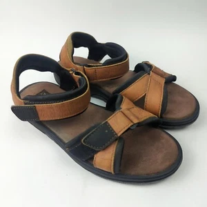 Sandalias de Senderismo de Cuero Duxbak De Colección para Hombres 12 Correas Marrones Gancho Lazo Exterior - Imagen 1 de 11