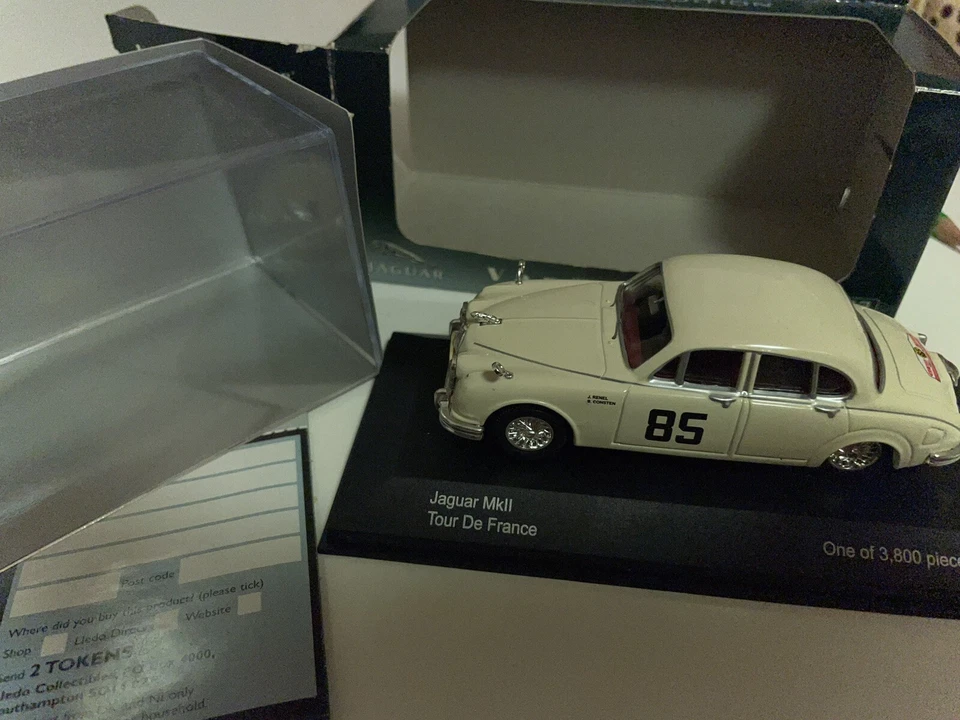 LLEDO VANGUARDS CORGI  JAGUAR MKII TOUR DE FRANCE produzione limitata - Immagine 1 di 1