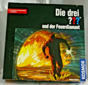 Die drei Fragezeichen ??? und der Feuerdiamant von 2013 Kosmos Brettspiel TOP! - Bild 1 von 9