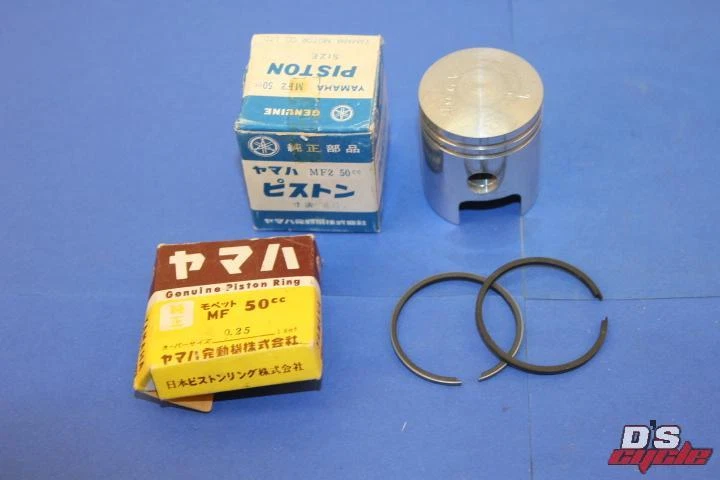 Комплект поршневых колец Yamaha MF1 MF2 1-е более 0,25 мм 40,25 мм НОВЫЕ ИЗ СТАРЫХ ЗАПАСОВ OEM - Изображение 1 из 4