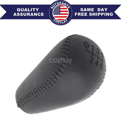 NEW 6 speed Leather Gear Shift Knob Black Fits For Toyota Tacoma 2005 2006-2015 - Imagem 1 de 4