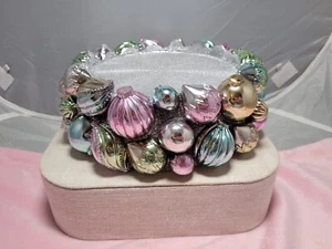 Rare Homeworx By Harry Slatkin Decorative Christmas Ornaments Candle Holder - Picture 1 of 8