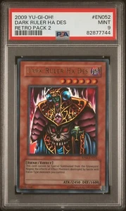 Yu-Gi-Oh! Retro Pack 2 Dark Ruler Ha Des- Mint PSA 9 - Picture 1 of 2