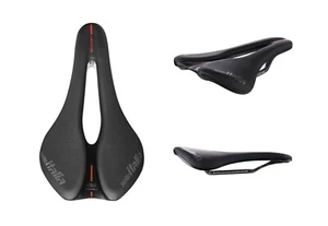 SELLE ITALIA SADDLE NOVUS BOOST EVO KIT CARBONIO CARBON SUPERFLOW L3 145 x 245 - Picture 1 of 9