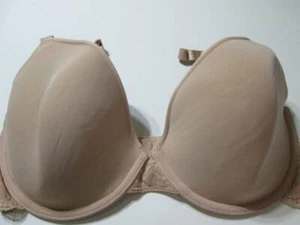 B'tempt'd Bra Size 32DDD Beige Underwired Lined Adjustable Strap Lace Lingerie - Picture 1 of 7