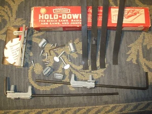 COMPLETE SEARS CRAFTSMAN HOLD DOWN 9-3230 FOR BENCH SAWS RADIAL ARM SAWS NOS USA - Picture 1 of 1