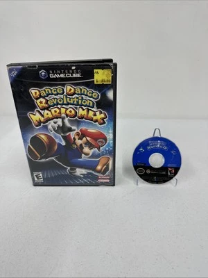 Dance Dance Revolution: Mario Mix Bundle (Nintendo GameCube, 2005) NO MANUAL - Image 1 of 4