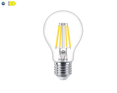Lampadina LED dimmerabile E27 3.4W 4000K Philips PHILED40940D vetro chiaro - Immagine 1 di 2