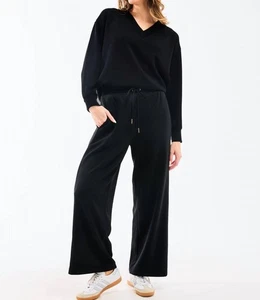 Pantalone Mary Square Nocciola Nero - Foto 1 di 10