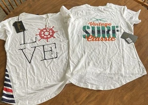 2 Mona B T-shirts NWT Medium - Picture 1 of 6