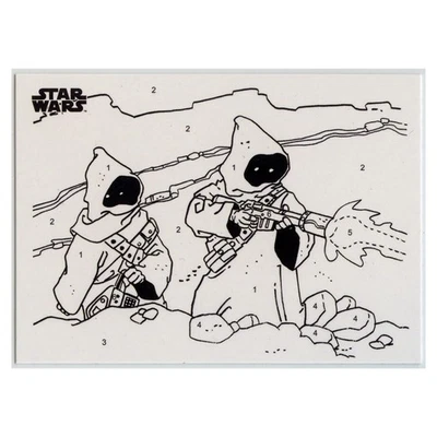 2025 Topps Chrome Star Wars Jawas A Star Wars By The Number #CP-12 Near Mint - Image 1 of 3