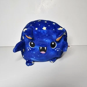Moosh Moosh Flip 'ems Squared ORION Blue Bat Soft Plush Stuffed Animal Buddies - Picture 1 of 14